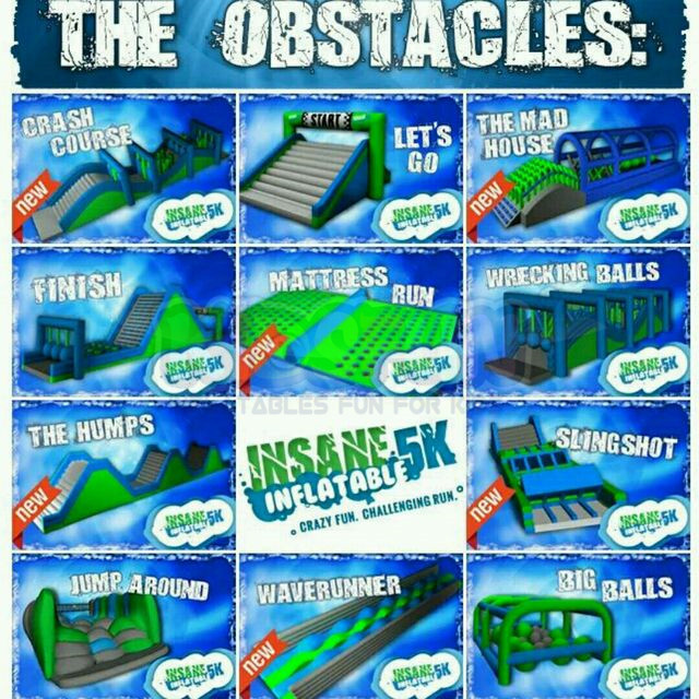 Insane Inflatable 5k Obstacle Course