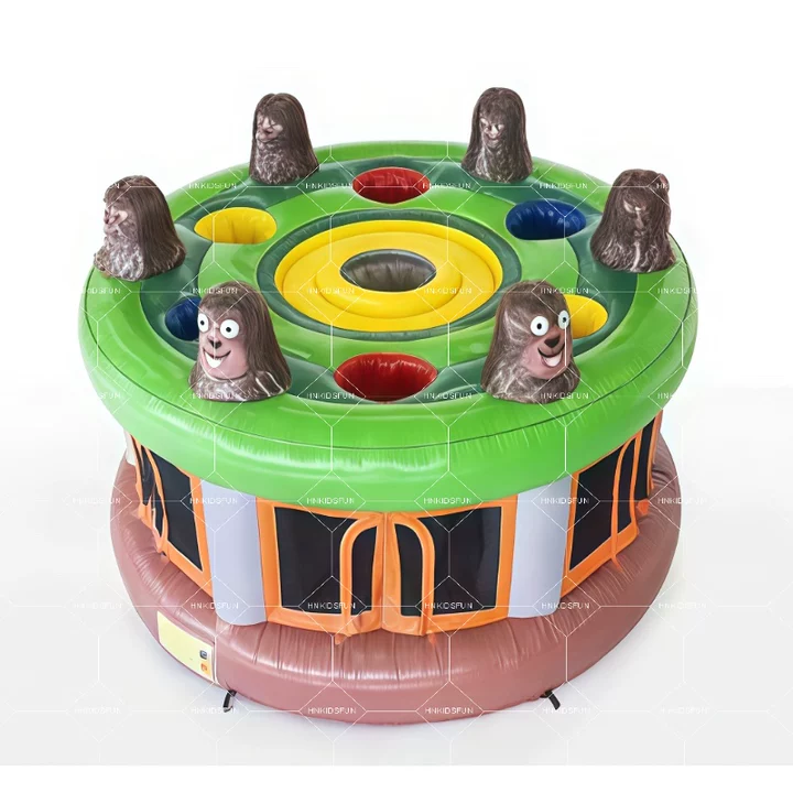 Inflatable Interactive Sports Game 2026 Newest and Funny Inflatable Human Whack a Mole Sport Games with Best Quality
