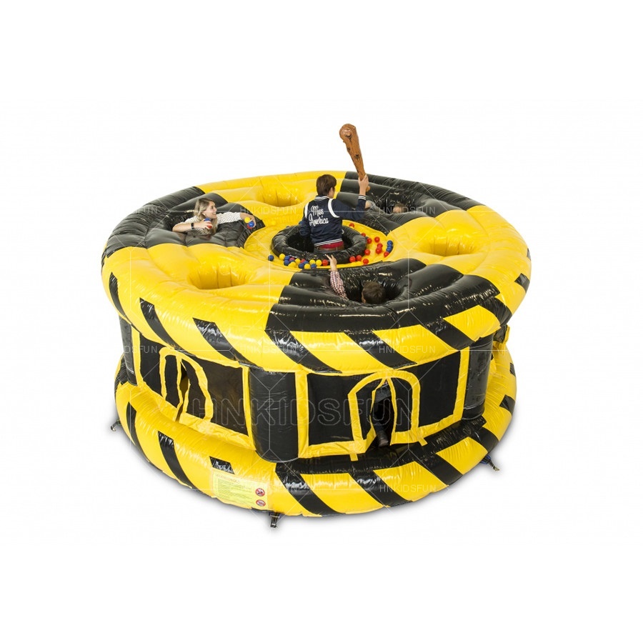 Inflatable Whack a Mole Interactive Game Custom Inflatable Hit Toy for Team Building Inflatable Fun City Outdoor Fun Game