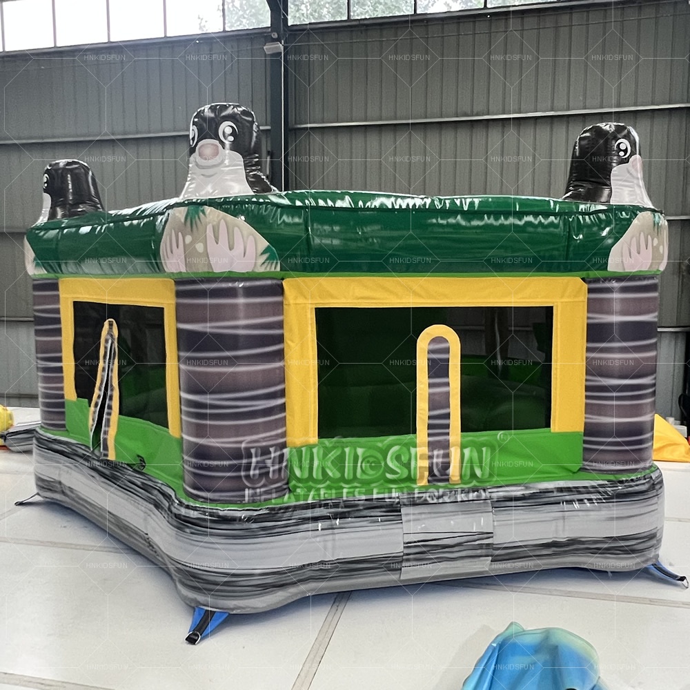 Giant Outdoor Playing Inflatable Sports Game Hit Cat Bouncer Human Inflatable Whack a Mole