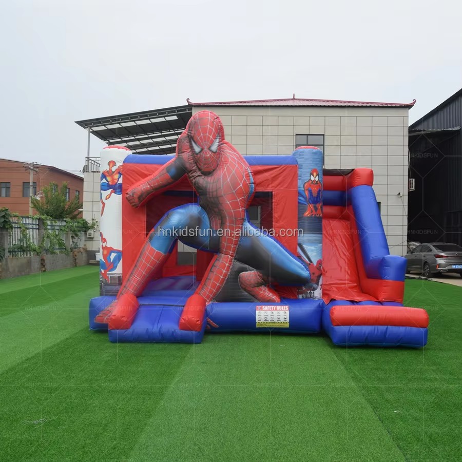 Commercial Grade PVC Large Cartoon Inflatable Bouncy Castle Slide Eco-Friendly CE Certified 3-Year Warranty for Adults Kids