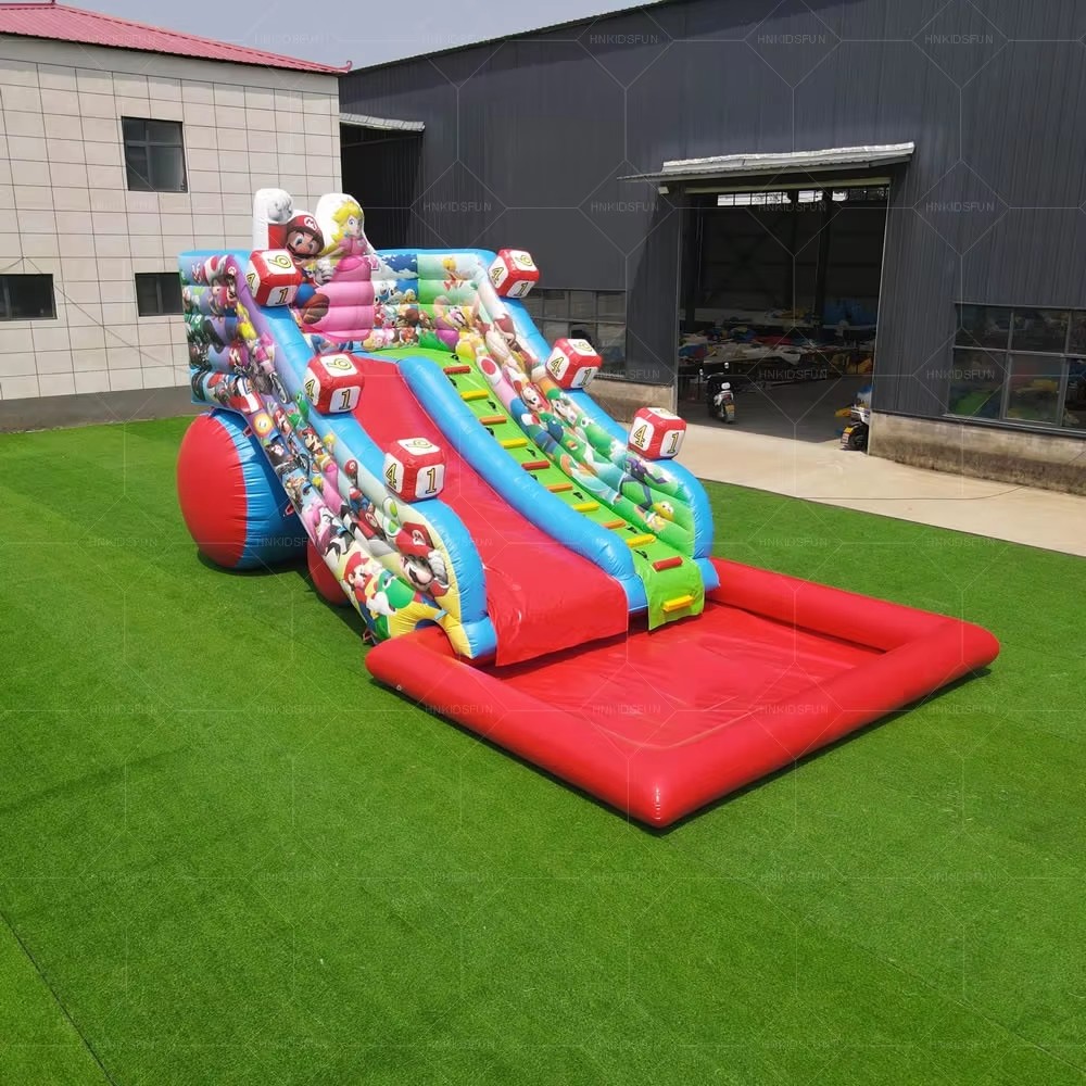 Large Inflatable Castle Slide Giant Slide Bouncing Castles Carton Inflatable Slide for Sale