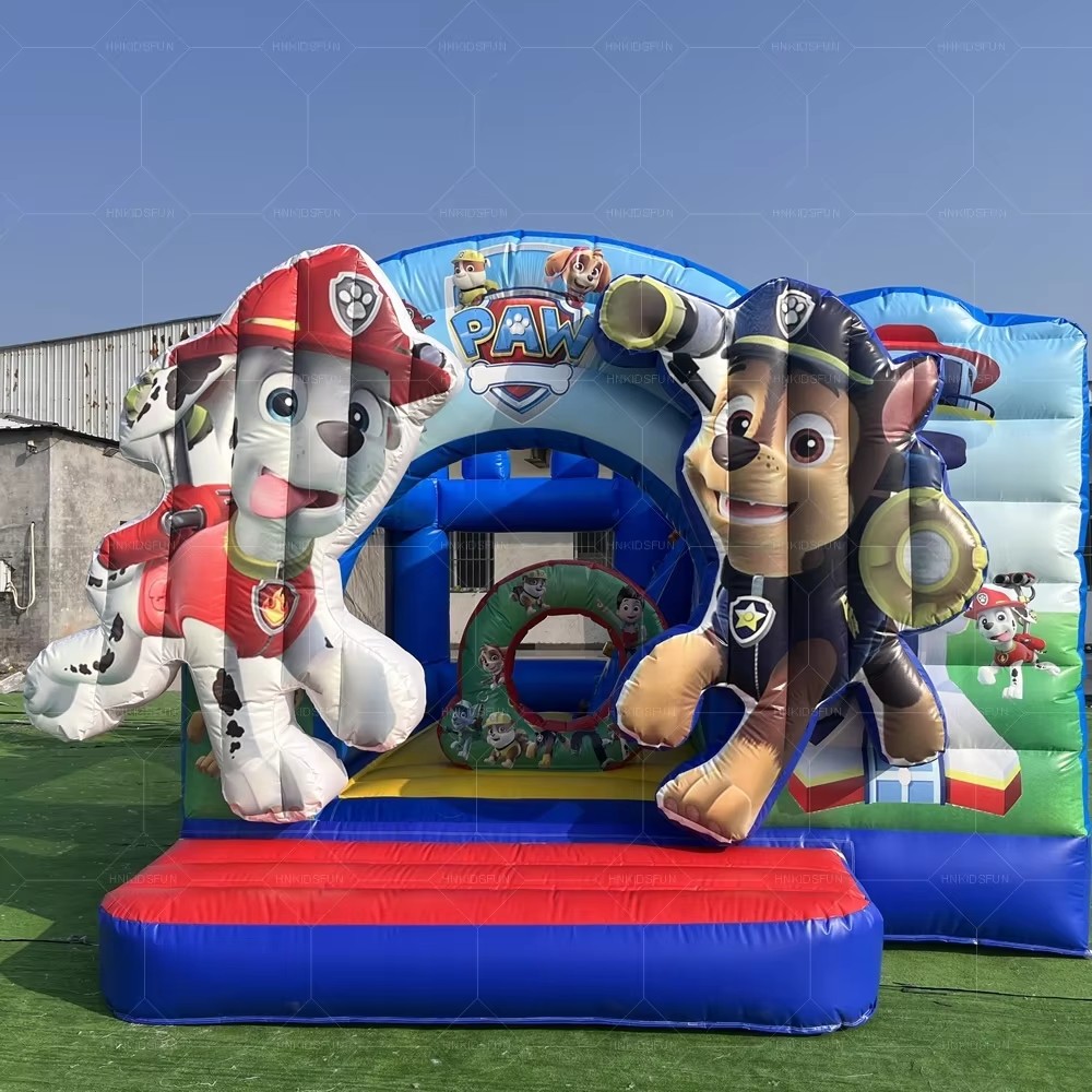 Commercial Cartoon Paw Infla···