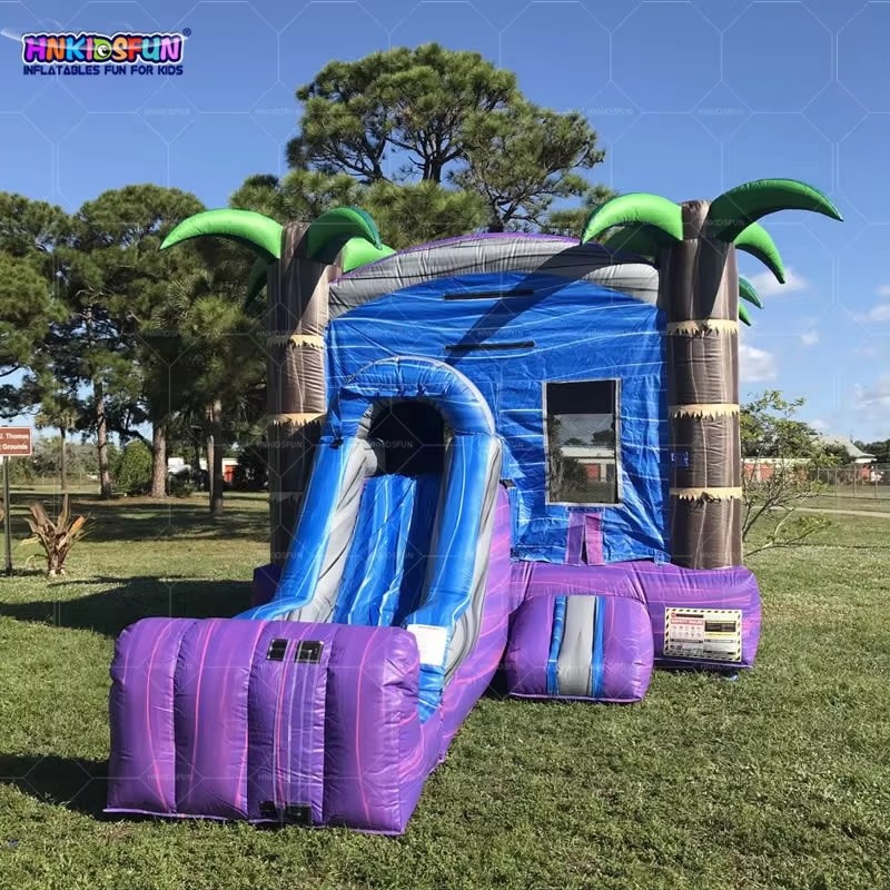 KFC61-Inflatable Combo Tent Commercial PVC Module Inflatable Combo Jumping Castle with Slide for Fun