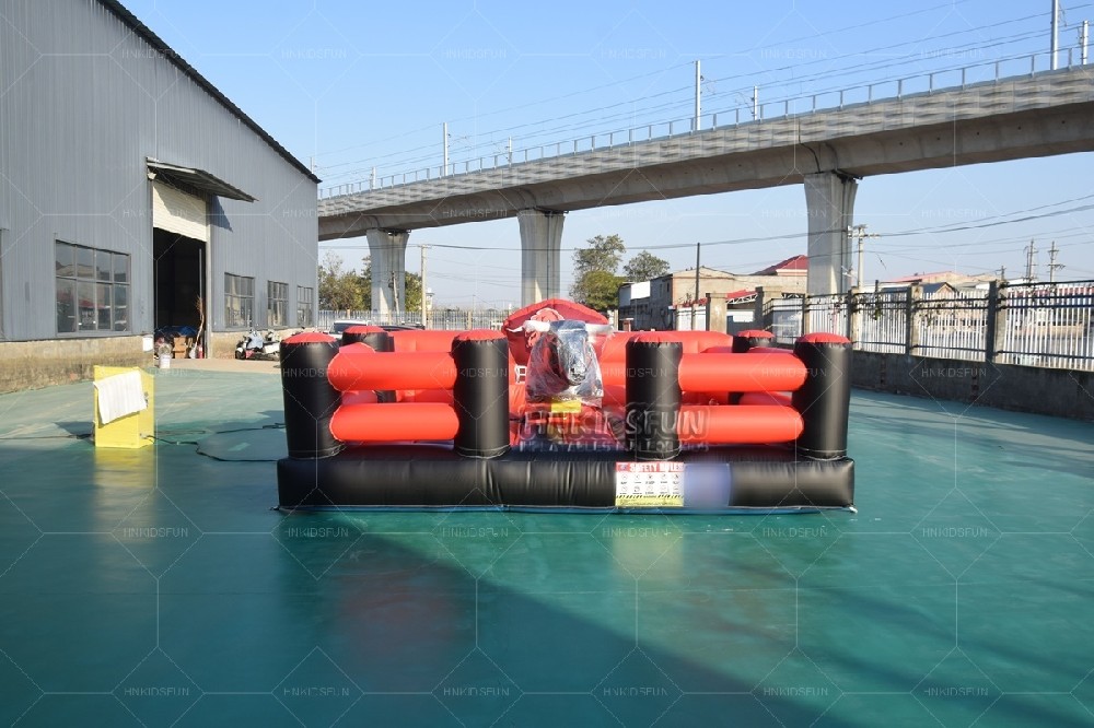 KFG10-Customized Commercial Inflatable Rodeo Mechanical Bull PVC Bull Ride Bouncer Crazy Bull Machine Ride for Sale