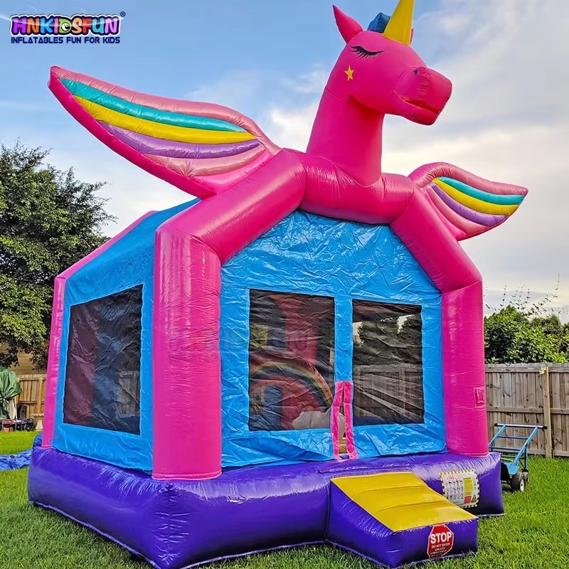 KFC88-Red Unicorn Inflatable···