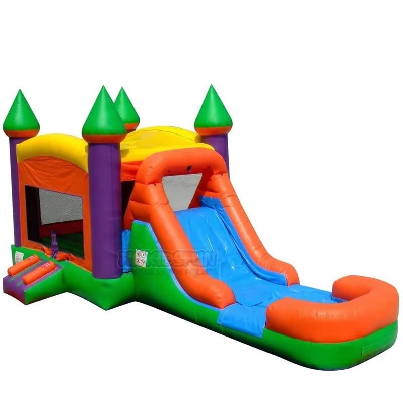 KFC90-Wholesale Bouncy Castle Jumping Inflatable Commercial Jumper Bouncer White Water Slide Combo Kids Mini Bounce House Party Rental