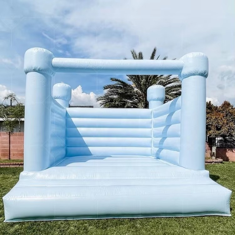 KFC127-Commercial Inflatable Wedding White Bounce House Kids Party Inflatable Castle Trampoline Umping Castle Inflatable Bouncer