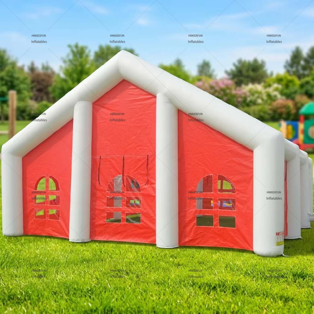 KFT04-Durable Sun Resistant CE Certified Inflatable Glamping Tent Easy Setup 4 Season Waterproof Windproof Outdoor