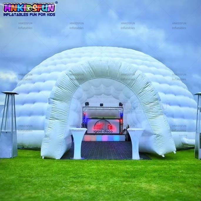 KFT024-New Design Quick Inflatable Camping Family Tent White Air Tent for Outdoor Adventures and Indoor Use