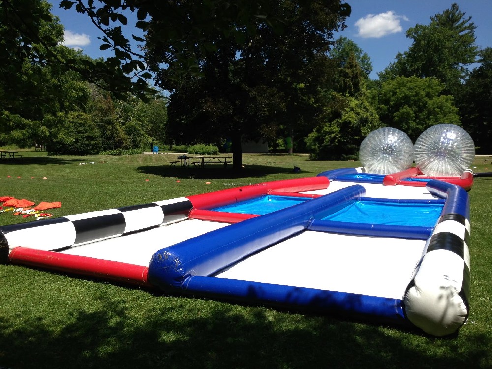 KFG305-Outdoor Challenge Sport Bubble Clear Human Hamster Ball Inflatable Double Zorb Ball Race Track