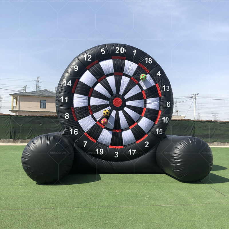 KFG307-Outdoor Play Pvc 3m/4m/5m Inflatable Football Shooting Dart Soccer Game
