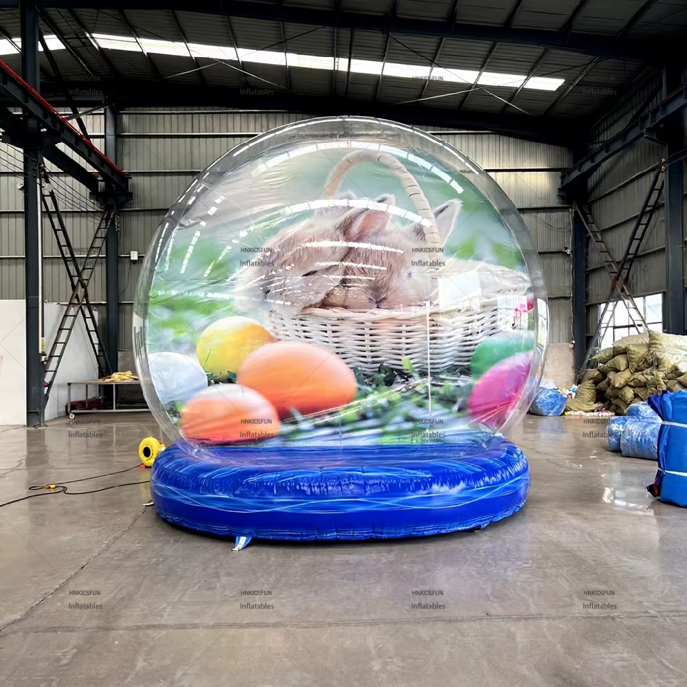 KFH007-Advertising Inflatable Snow Globes Ball for Kids and Adults, Popular Inflatable Christmas Show Ball