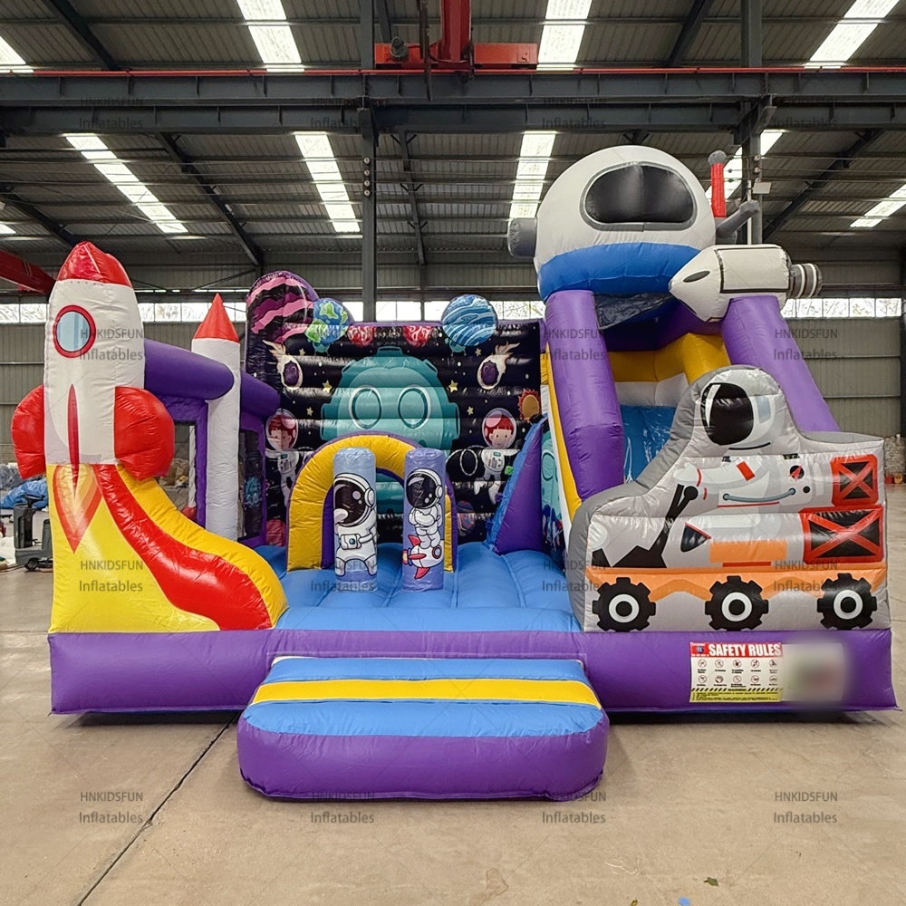 KFC144-High Quality Inflatable Jumping Castle Inflatable Party Bouncers Bouncers for Outdoors Inflatable Space Bouncy Castle