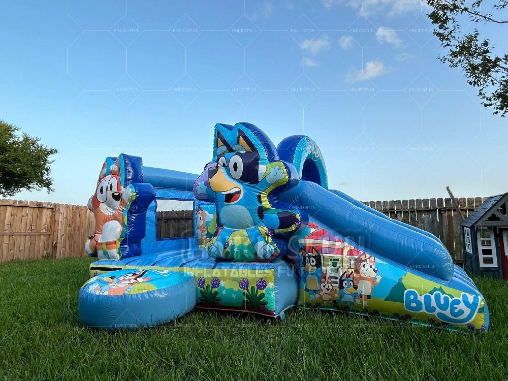 KFS119-Party Rental PVC Cartoon Bounce House Jumping Castle Jumpers Trampoline Kids Bouncing House Combo Bouncy House for Kids