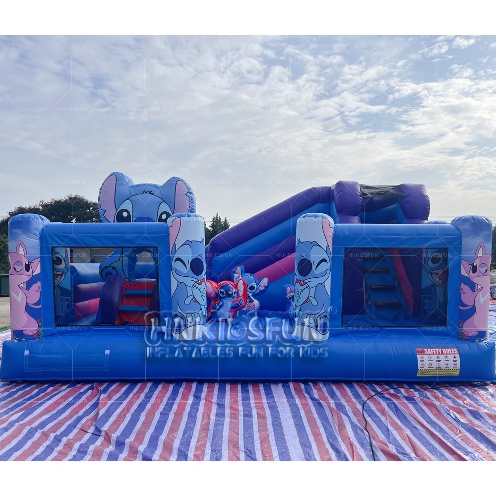 KFC154-Custom Theme Outdoor Inflatable Cartoon Bouncy Castle Combo Playground Bouncy Castle Inflatable Bouncer with Slide
