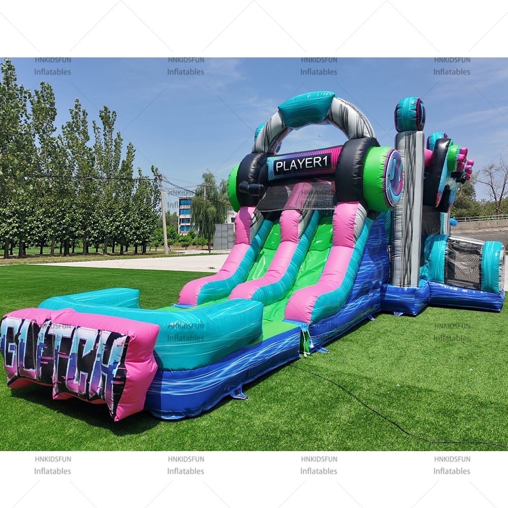 KFS132 Gamer Dual Bounce Slide Wet/Dry Glitch Gamer Dual Lane Combo